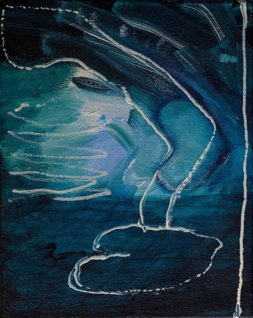  every man is an island | 30 x 40cm